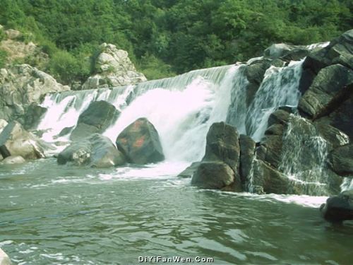 鏡泊湖風景圖片