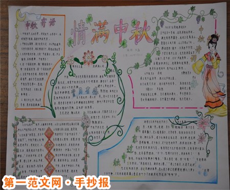 中秋節手抄報圖片：歇後語