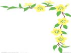 黑板報花邊：黃色小花
