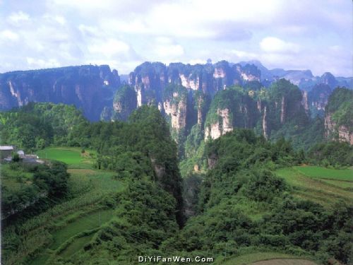 天子山風情圖片