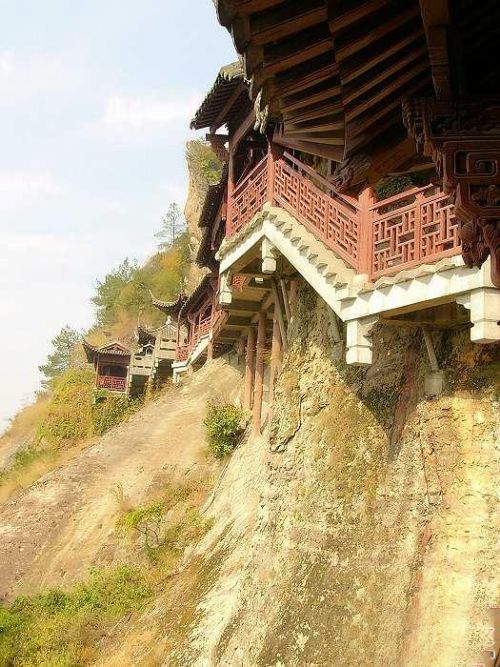 懸空寺圖片
