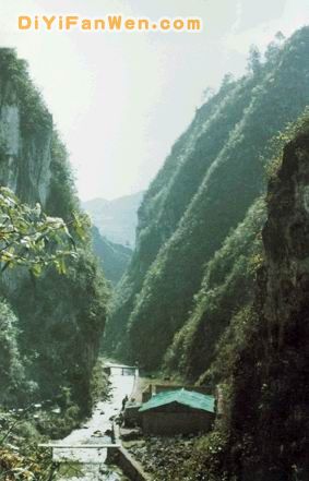 南江峽谷圖片