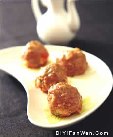 時菜牛肉球(2)(圖)