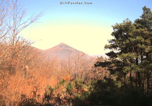 長白山天池圖片
