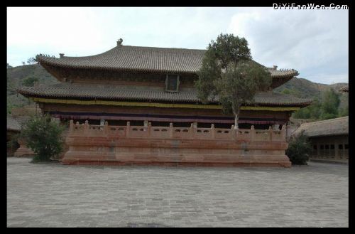 青海瞿曇寺圖片