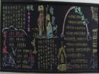 紅領巾心向黨黑板報：關於黨的頌歌