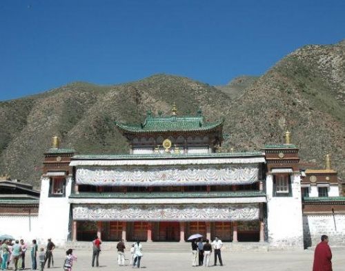 拉卜楞寺圖片