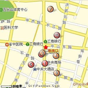 新街口商業貿易區圖片