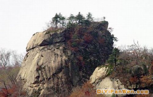 遼寧天華山風光圖片