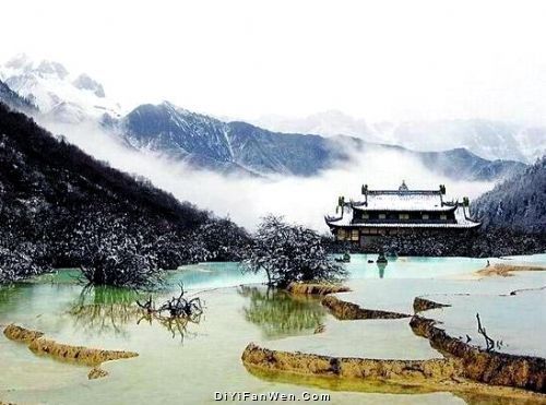黃龍冬日圖片