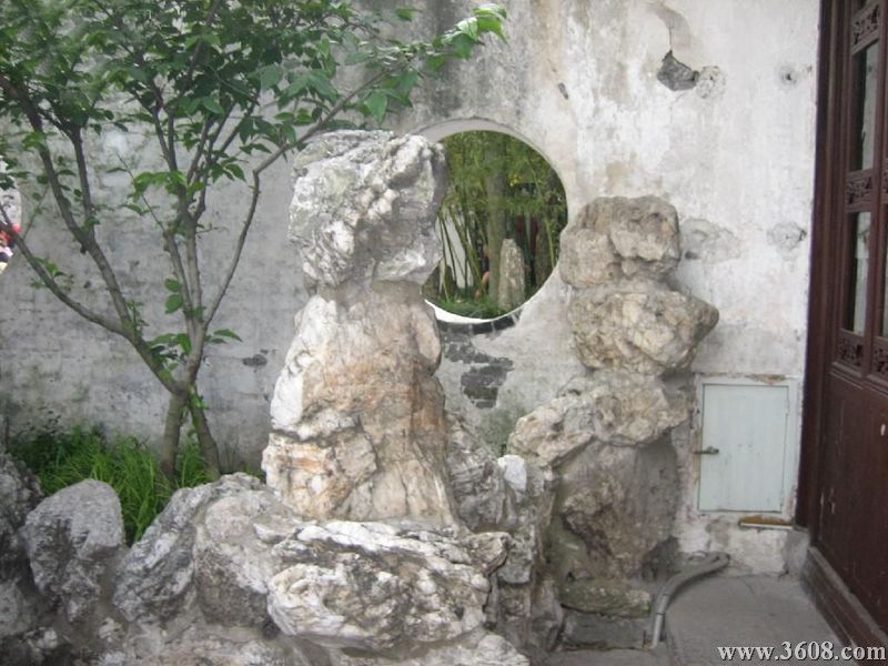 揚州個園圖片
