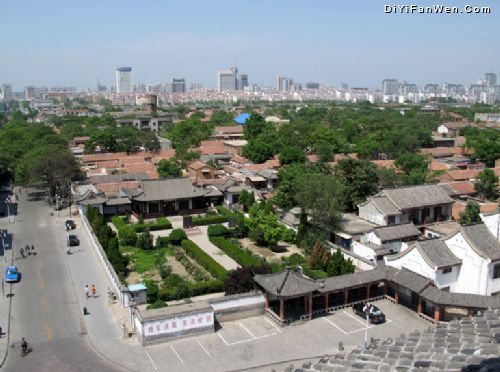 聊城光岳樓圖片