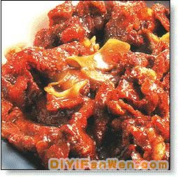 乾燒牛肉片（圖-）
