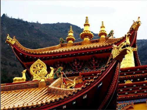 四川康定南無寺圖片