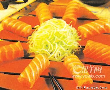 釀皮三文魚 