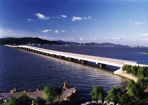 洞庭西山太湖大橋圖片