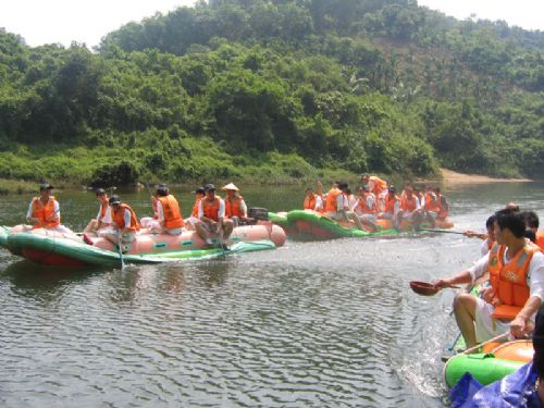 萬泉河漂流圖片