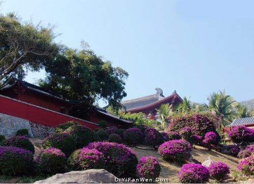 三亞南山寺圖片