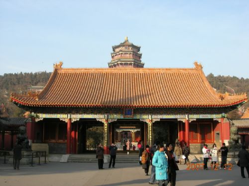 北京頤和園圖片
