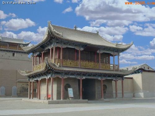 嘉峪關關城圖片