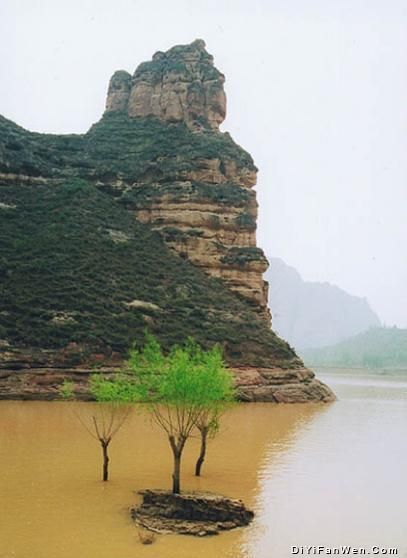 景泰黃河石林圖片