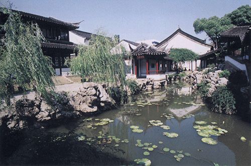 夫子廟秦淮風光帶瞻園圖片