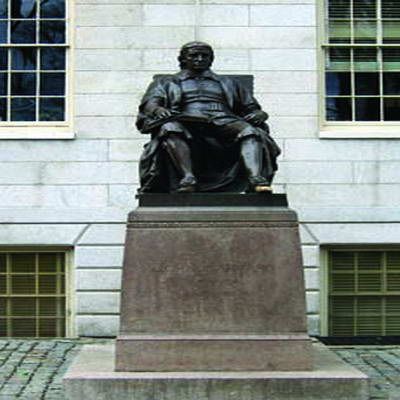 哈佛大學哈佛銅像圖片