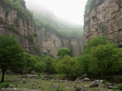 山西曆山風光圖片