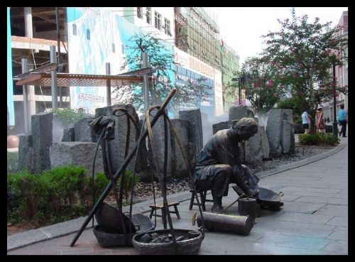 湖南長沙黃興路步行街圖片