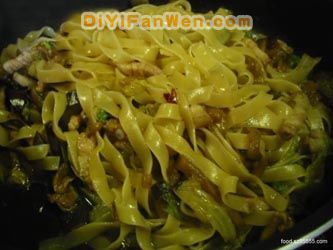 菜肉麵條