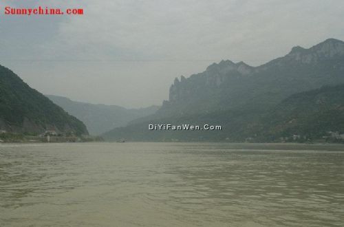 長江三峽瞿塘峽圖片