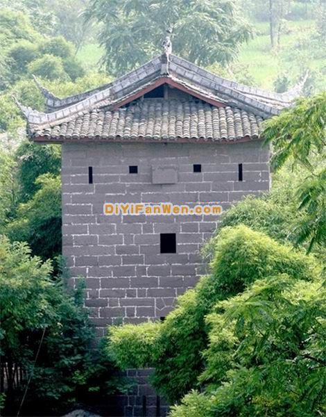 四川寶箴塞風光圖片