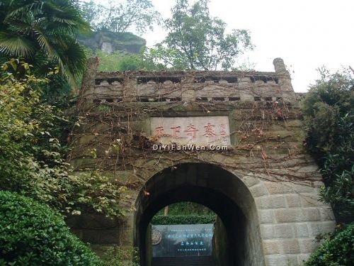 長江三峽石寶寨風景圖片