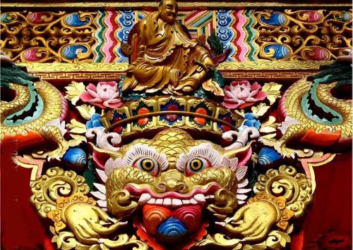 四川康定南無寺圖片