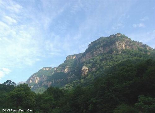 山西曆山風光圖片