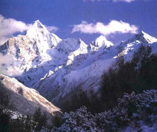 四姑娘山圖片