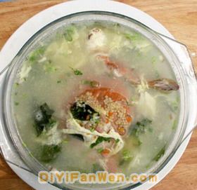 蟹香疙瘩湯