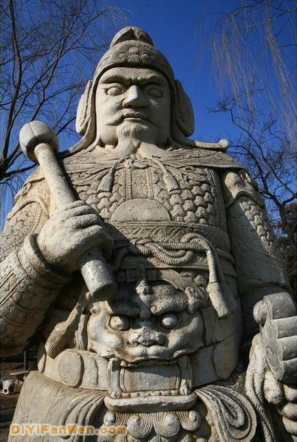 明陵神道圖片