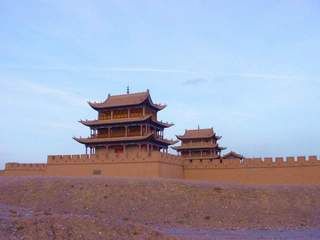 嘉峪關關城圖片