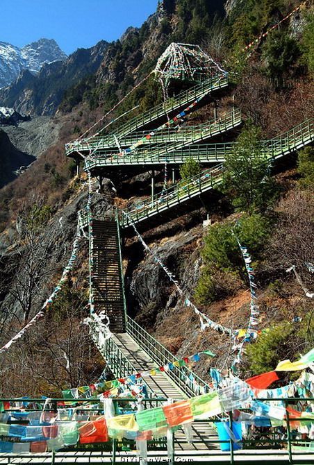 明永冰川圖片