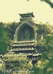 榮縣大佛圖片