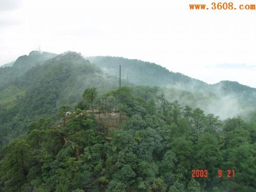 縉雲山風景圖片