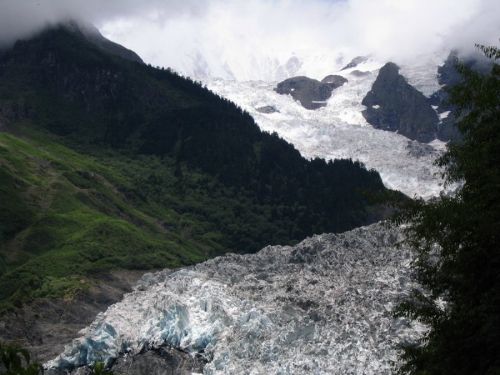 雲南明永冰川美景圖片
