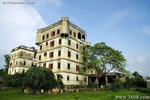 廣東開平碉樓圖片