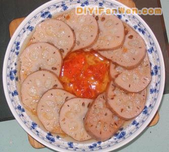蜜汁糯米蓮藕