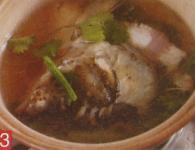 香菜春菜魚頭湯