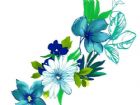 黑板報花邊：鮮花串