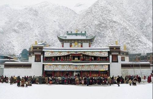 拉卜楞寺圖片