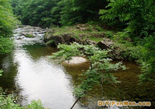 遼寧蒲石河風光圖片