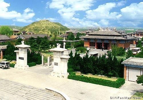 古墓博物館圖片